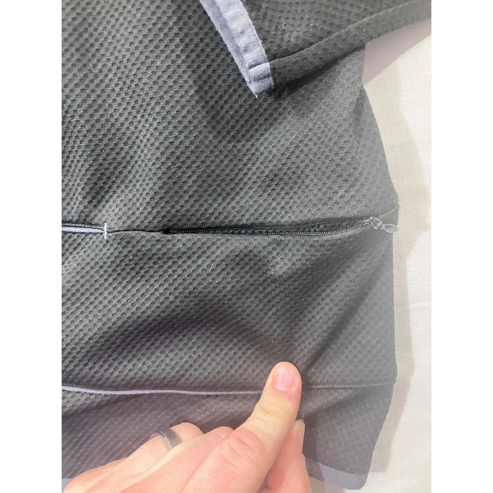 Craft Sportswear Men's Black L2 Insulation 1/4 Zip Fleece‎ Pullover Top Size S